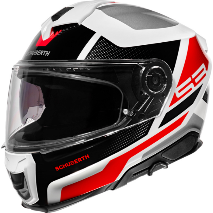 MC-hjelm fullface – Schuberth S3 Daytona Red/White