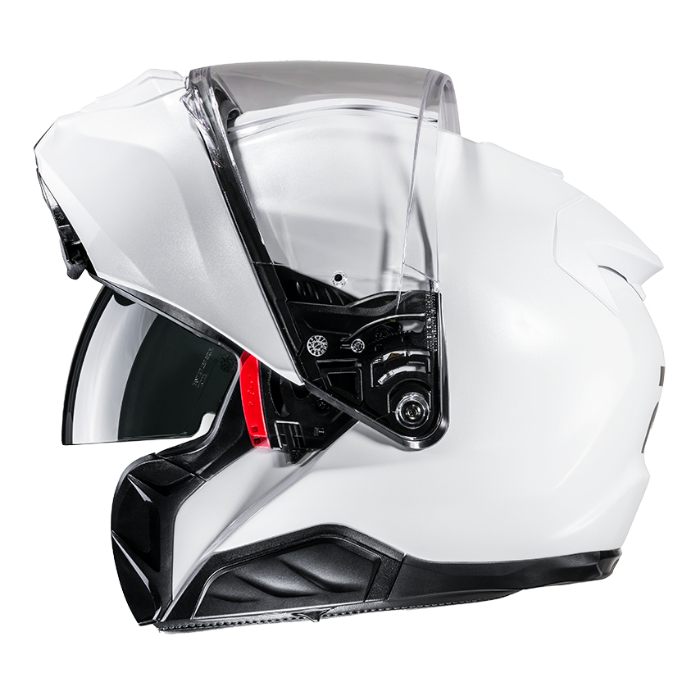 MC-hjelm fullface – HJC RPHA 91 Pearl White