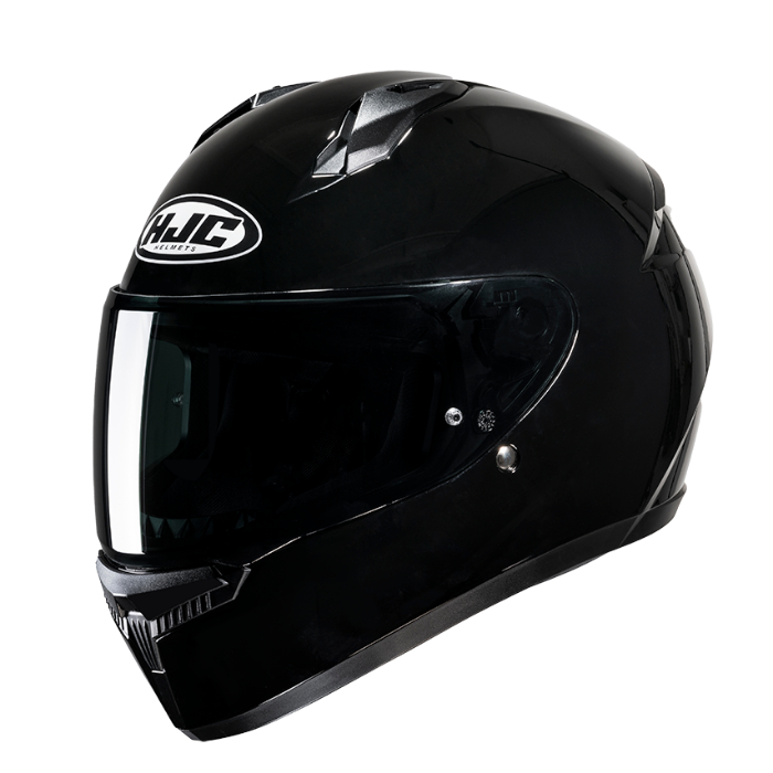 MC-hjelm fullface – HJC C10 Metal Black