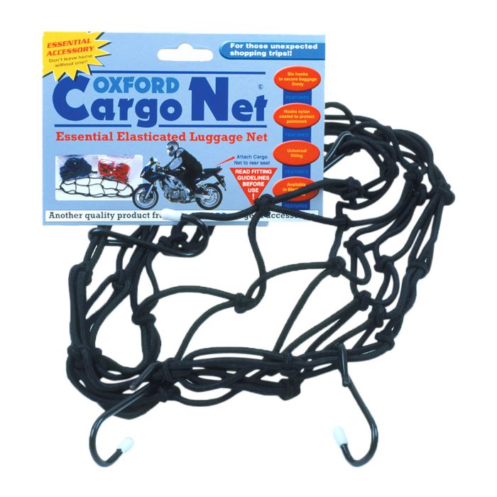 MC Bagagenet – Oxford Cargo Net Black OX663