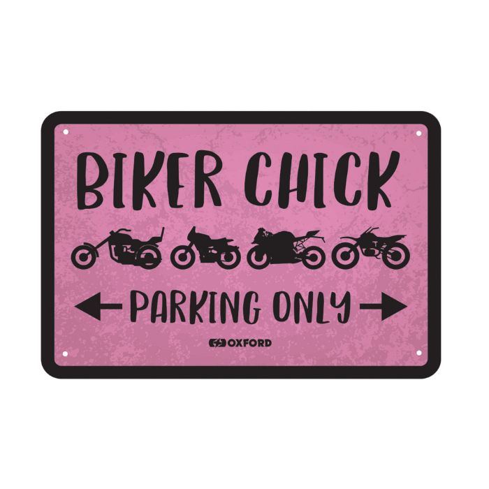 MC-Skilte – Oxford Garageskilt – Biker Chick OX366