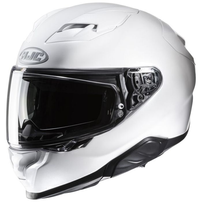 MC-hjelm fullface – HJC F71 Hvid