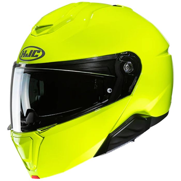MC Flip Up hjelm – HJC i91 Fluorescent Green