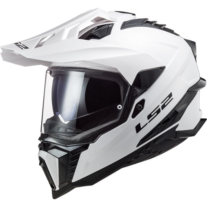 MC-Cross hjelm – LS2 Explorer Solid White